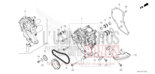 POMPE A HUILE GL1800M de 2021